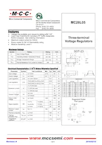 MC28L05-TP Datenblatt Cover