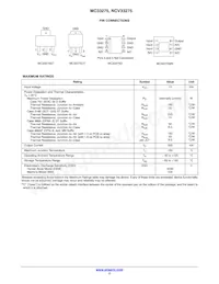 MC33275MN-5.0R2 Datasheet Pagina 2
