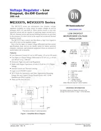 MC33375D-5.0 Datasheet Cover