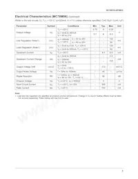 MC78M05CDTX Datasheet Page 3