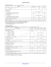 MC7924CT Datasheet Page 2