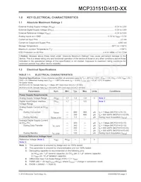 MCP33151D-10-E/MN Datasheet Page 3