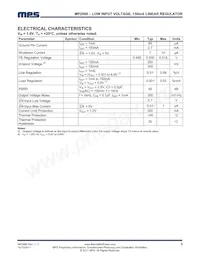 MP2000DJ-ADJ-LF-P Datasheet Page 3