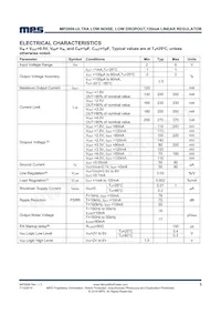 MP2009EE-3.3-LF-P Datasheet Page 3