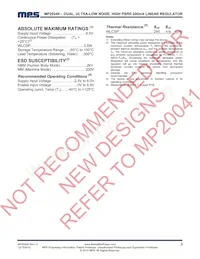 MP20249DC-MC-LF-P Datasheet Page 3