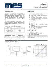 MP8801DJ-3.3-LF-P Datasheet Cover