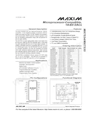 MX7534J/D Datasheet Cover