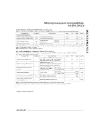 MX7534J/D Datasheet Page 3