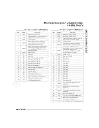 MX7534J/D Datasheet Page 5