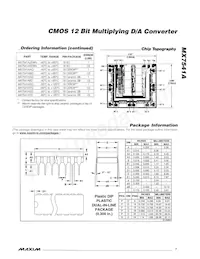 MX7541ATD Datasheet Page 7