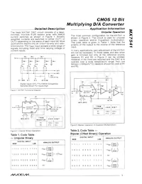 MX7541KCWN+ Datasheet Page 3