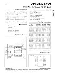 MX7543JN Datasheet Cover