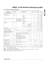 MX7545KEWP+T Datasheet Page 3