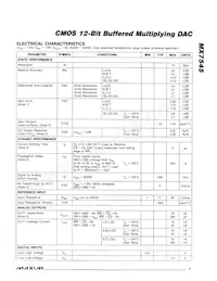 MX7545KEWP+T Datasheet Page 5