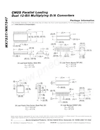 MX7547KEWG+T Datasheet Page 16