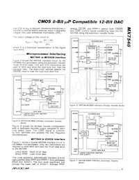 MX7548KCWP+T Datasheet Page 9
