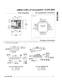 MX7548KCWP+T Datasheet Page 11