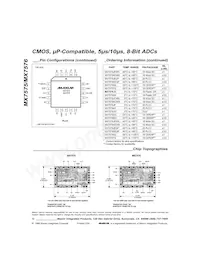 MX7576KEQP+T Datasheet Page 12