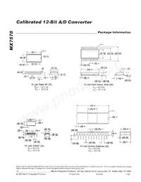 MX7578KCWG+數據表 頁面 12