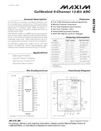 MX7582K/D Datasheet Cover