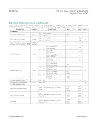 MX7705EWE+T Datasheet Page 4