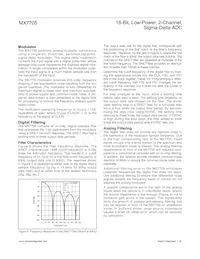 MX7705EWE+T Datasheet Page 20