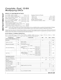 MX7847KR+T Datasheet Page 2