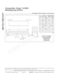 MX7847KR+T Datasheet Page 12