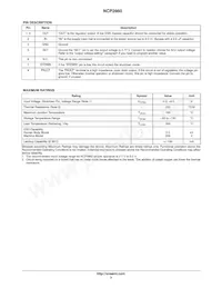 NCP2860DMADJR2G Datasheet Page 3
