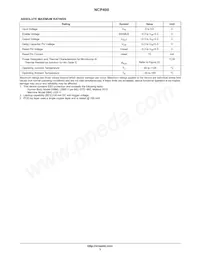 NCP400FCT2G Datasheet Page 3