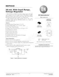 NCP4640H080T1G Datasheet Cover