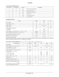 NCP583XV33T2G Datasheet Page 2