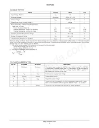 NCP630GD2TR4 Datasheet Page 2
