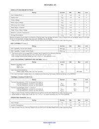 NCV4263-2CD250R2G Datasheet Page 3