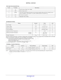 NCV551SN50T1 Datasheet Page 2