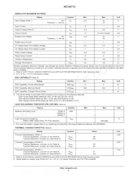 NCV87721D5S50R4G Datasheet Page 3
