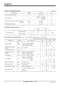 NJM317DL1-TE1 Datasheet Page 3