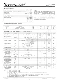 PT7M8206B33TA5EX Datasheet Page 2