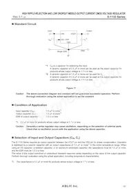 S-1133B60-U5T2U Datasheet Page 15