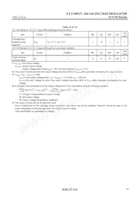 S-1135D35-U5T1U Datasheet Page 15