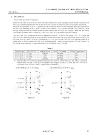 S-1135D35-U5T1U Datasheet Page 21