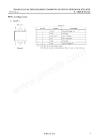 S-1142A50I-E6T1U Datasheet Page 5