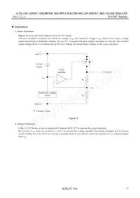 S-1167B55-I6T2G Datasheet Page 13
