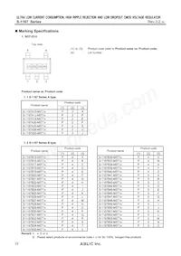 S-1167B55-I6T2G Datasheet Page 22