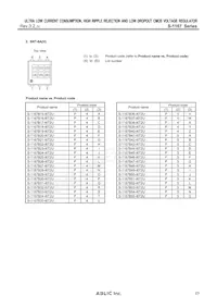 S-1167B55-I6T2G Datasheet Page 23