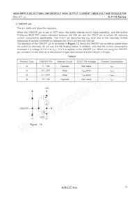 S-1170B55PD-OUOTFG Datasheet Page 15