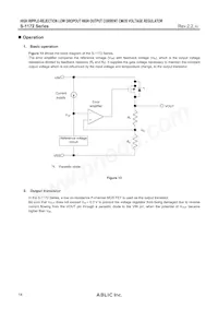 S-1172B50-U5T1G Datasheet Page 14