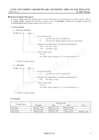 S-1206B52-U3T1U Datenblatt Seite 3
