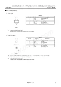 S-1315D41-M5T1U3 Datasheet Page 9