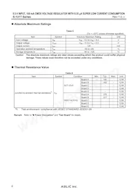 S-1317A10-A4T2U4 Datasheet Page 6